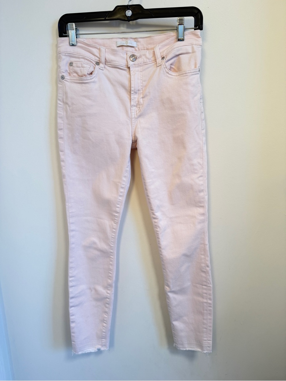 Light Pink Seven for All ManKind Jeans